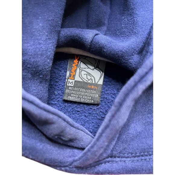 Y2K Tony Hawk Hoodie Mens Medium Blue/Red Grunge Skate Surf baggy / retro 2000’s - Picture 3 of 11